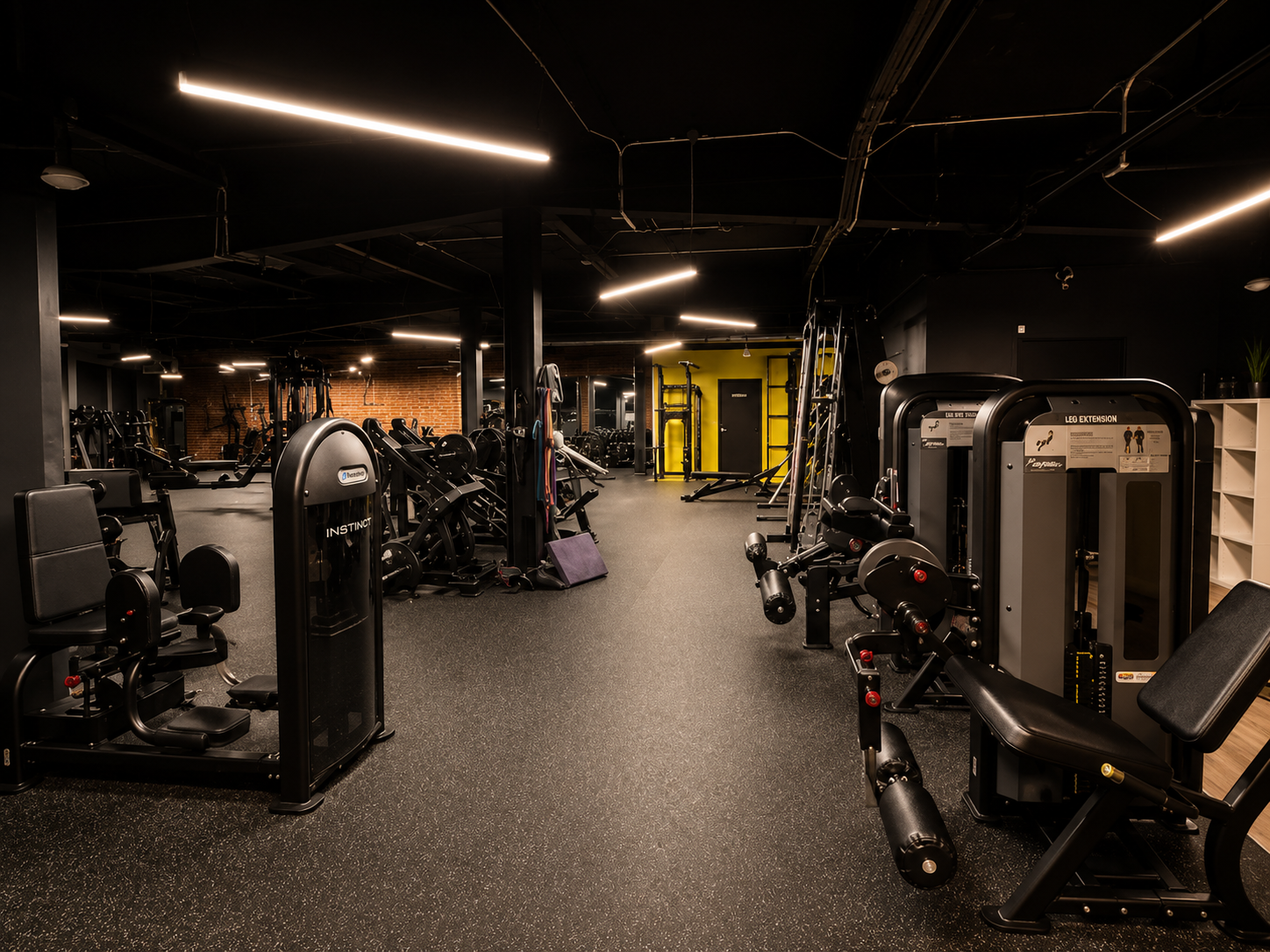 Private training floor inside Conquer All Things Burbank