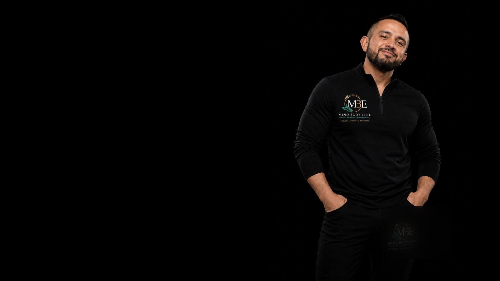 Felix Manzanilla wearing Mind Body Elite apparel